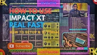Studio One 4 - How To Setup Impact Xt For Fast Production
