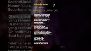 Lirik Lagu Semanis Kamu liriklagu fypviral viraltiktok viral trendingshorts