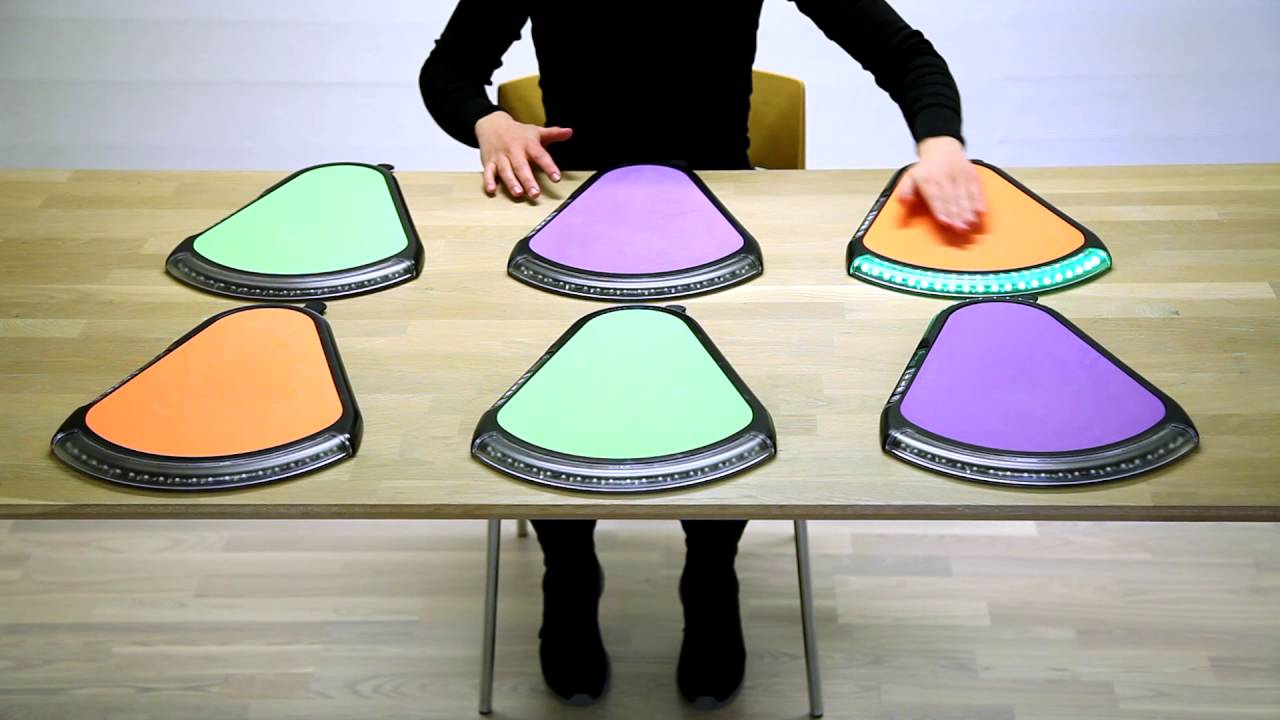 Treax No 9 Interactive Table Treax pads - YouTube