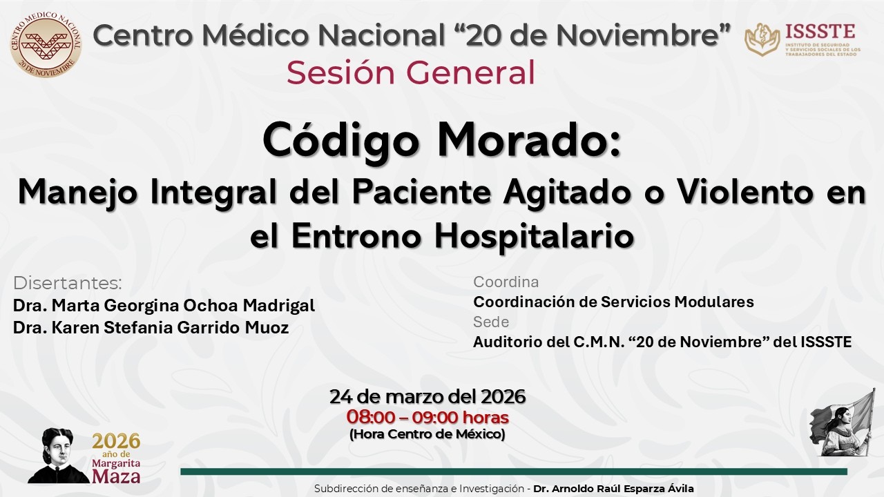 Código Morado: Manejo Integral del Paciente Agitado o Violento en el Entrono Hospitalario