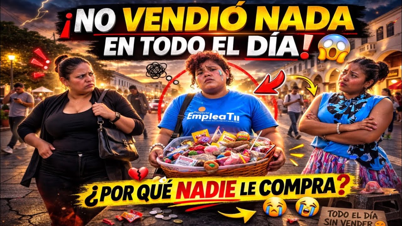 🛑Todo el día sin vender , por qué nadie le quiere comprar dulces ala Colocha 😱😱😱