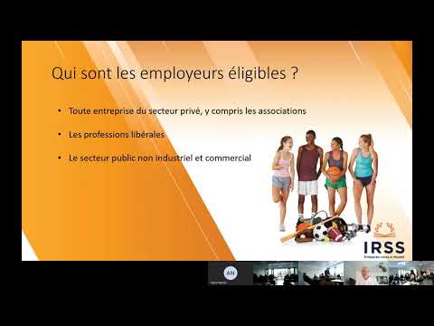 Réunion d'information : l'apprentissage - IRSS Sport Nantes - 17 mars 2021