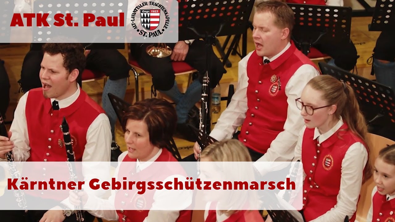 ATK St. Paul - Kärntner Gebirgsschützenmarsch (Live, 2018)