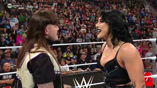 Celebrity "Dirty" Dominik Mysterio breaks Liv Morgan's heart: Raw, Jul. 22, 2024 Profile