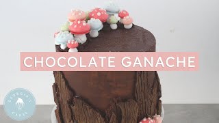 CHOCOLATE GANACHE MASTERCLASS and How to Apply it to a Cake! | Georgia's Cakes