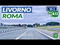 Via Aurelia - Autostrada Tirrenica | LIVORNO - ROMA | A12 - Strada Statale 1