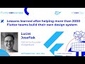Helping more than 2000 Flutter teams build their own design system - Lucas | Fluttercon EU 2025