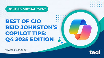 Top Microsoft Copilot Tips from Our CIOs - Q4 2025 Edition