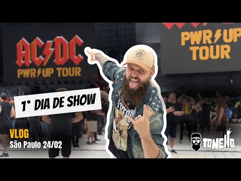 AC/DC returns to Brazil after 17 YEARS! – São Paulo Vlog 02/24 (ODDZ Box)