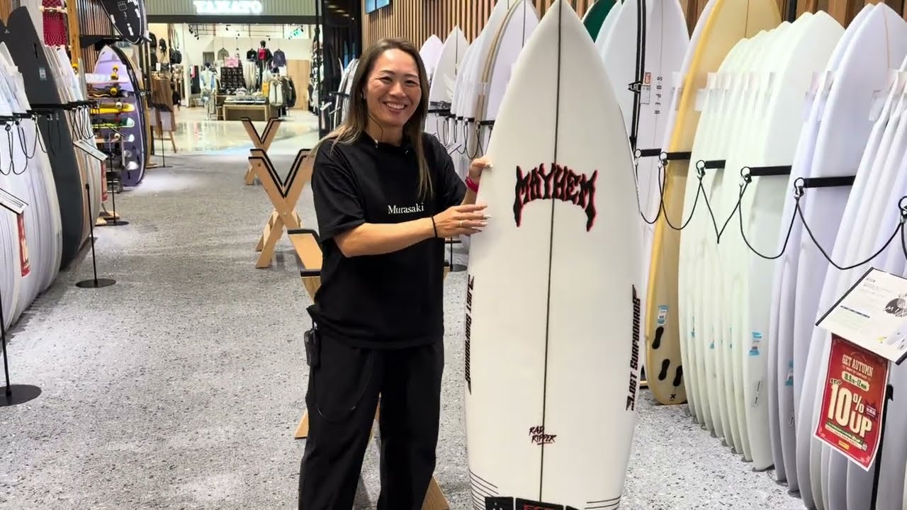 Aeon Mall Toyokawa Used Surfboard Detail Video] [LOST] RADRIPPER 5