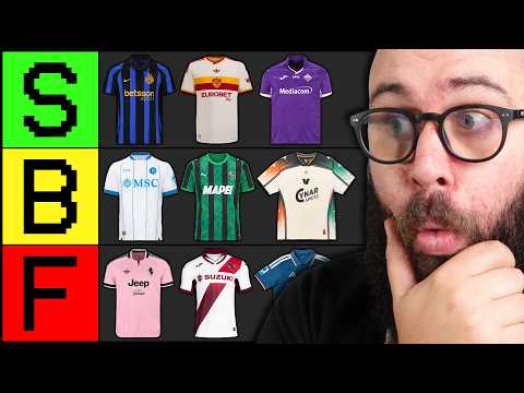 I RANKED All the 2026/2027 Serie A Jerseys in a Tier List
