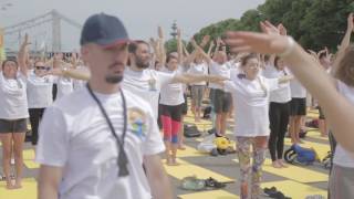 Второй Международный День Йоги, Москва, 2016 (Second International Day of Yoga, Moscow, 2016)