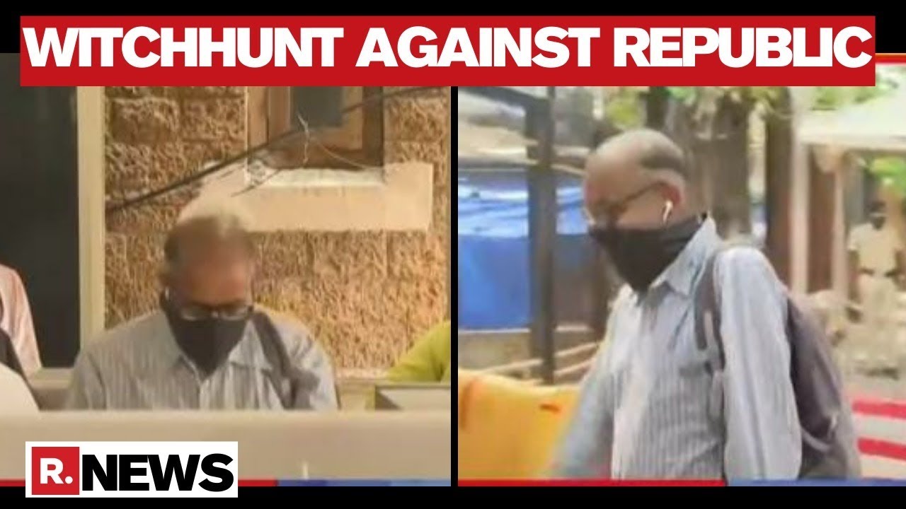 Republic TV CFO Sundaram Questioned At Mumbai Police Crime Branch For Over 3 Hours