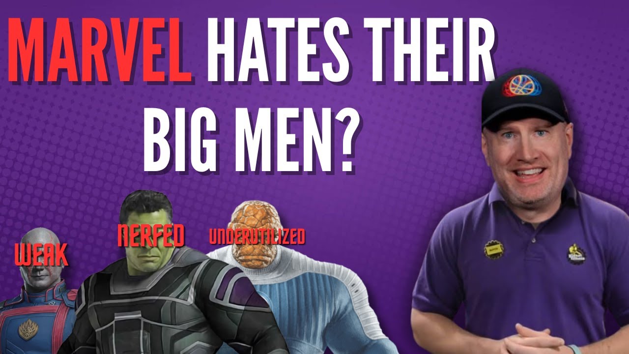 Marvel has a BIG MAN problem.