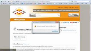 Accessing FME Server Job History in Workbench