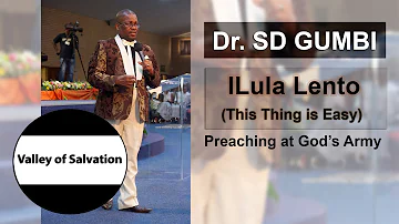 Dr. SD Gumbi | iLula Lento (this thing is easy) | {in IsiZulu}