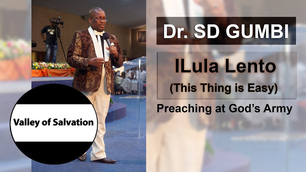 Dr. SD Gumbi | iLula Lento (this thing is easy) | {in IsiZulu}
