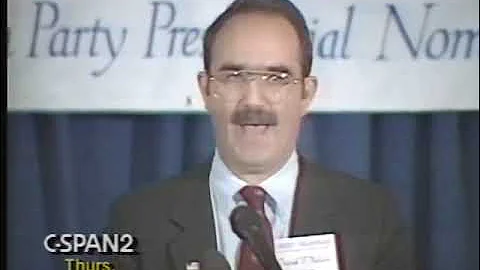 David Nolan - Keynote Speaker - 1991 Libertarian P...