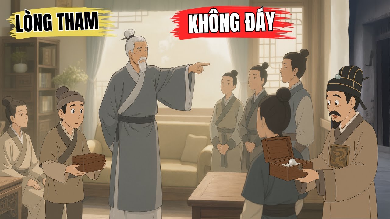 DÙNG TRÍ TUỆ ĐÁNH LÒNG THAM -  Một Mũi Tên Trúng Hai Đích:- 10 Câu Chuyện Nhân Quả Cuộc Sống