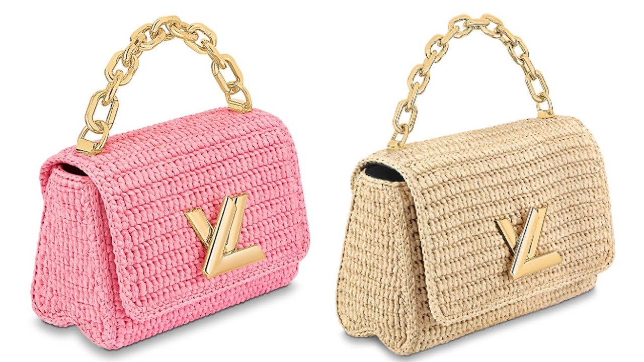 Louis Vuitton Madagascan Raffia Twist Bag