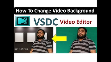 How To Change Green Screen Video background In VSDC Video Editor,,Full Tutorial ( हिन्दी में )
