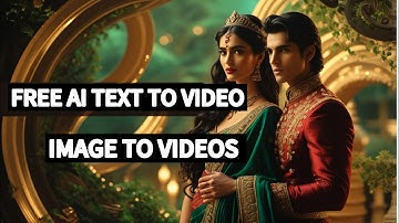 FREE AI tool text into realistic videos, must try