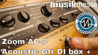 ギター ZOOM ACOUSTIC CREATOR AC-3 AC-3 Acoustic Pedal | Buy Now | ZOOM