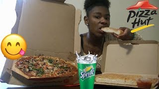 PIZZA HUT MUKBANG [I GOT INTO A FIGHT AND I LOST] PATRICE T