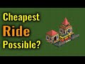 What is the Cheapest Possible Ride in RCT2?