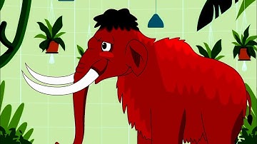 hickory dickory dock red mammoth in a mirror and tile array effects