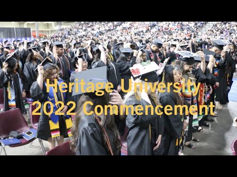 Heritage University Class of 2022 Commencement Music Video BEST DAY OF MY LIFE