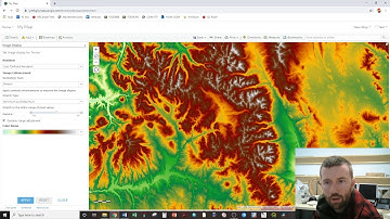 Accessing DEM and Hillshade in ArcGIS Online