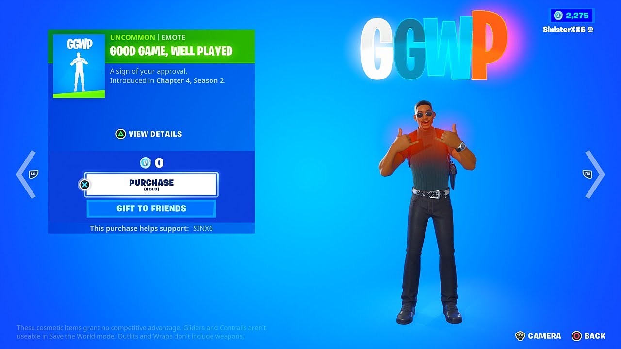 NEW FREE GGWP EMOTE! FORTNITE ITEM SHOP (May 17, 2023) 