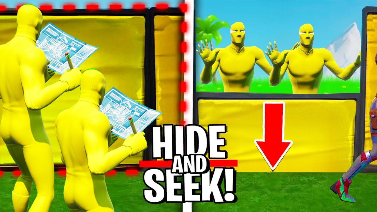 HIDE AND SEEK aber DUOS bauen ihr VERSTECK!