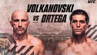 ALEXANDER VOLKANOVSKI VS BRIAN ORTEGA | HIGHLIGHTS | UFC 298