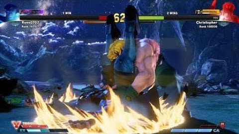 SFVAE: Alex sleeper hold (VT2) potential