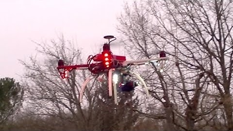 DJI F450 LED Lights Setup for Orientation and Night Flights