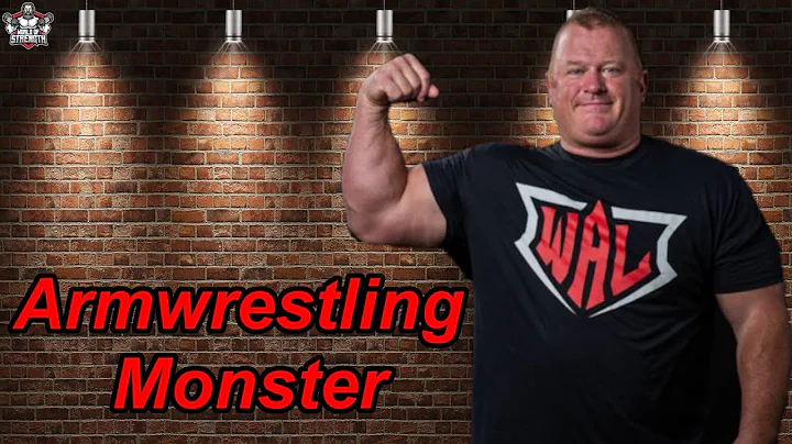 The Armwrestling Monster "Big Daddy" - Jerry Cador...