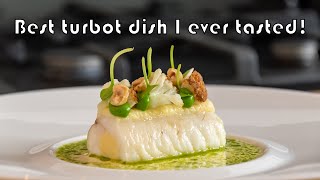 Delicious turbot dish! - How to fillet it and fill it with a farce