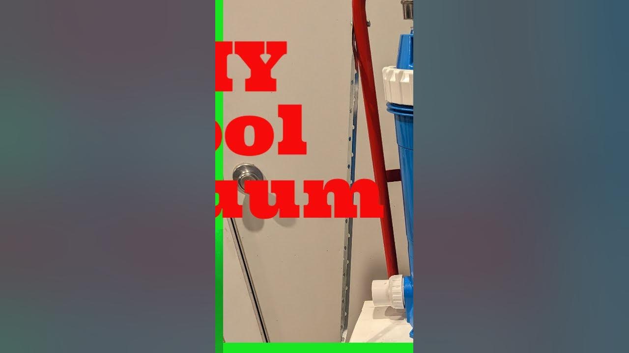 DIY Pool Vacuum cleaner YouTube