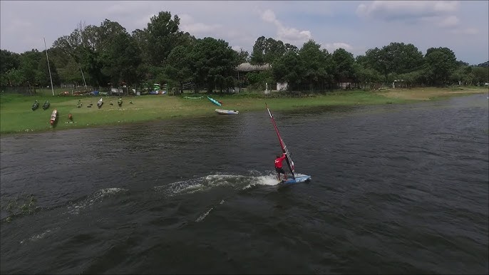 WindSurf antes do Temporal na Represa do Guarapiranga em São Paulo