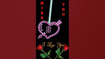 #B Letter Name Status 🥀 || Name Art Video 💘 || Whatsapp Status 😍 || 2022 || #shorts