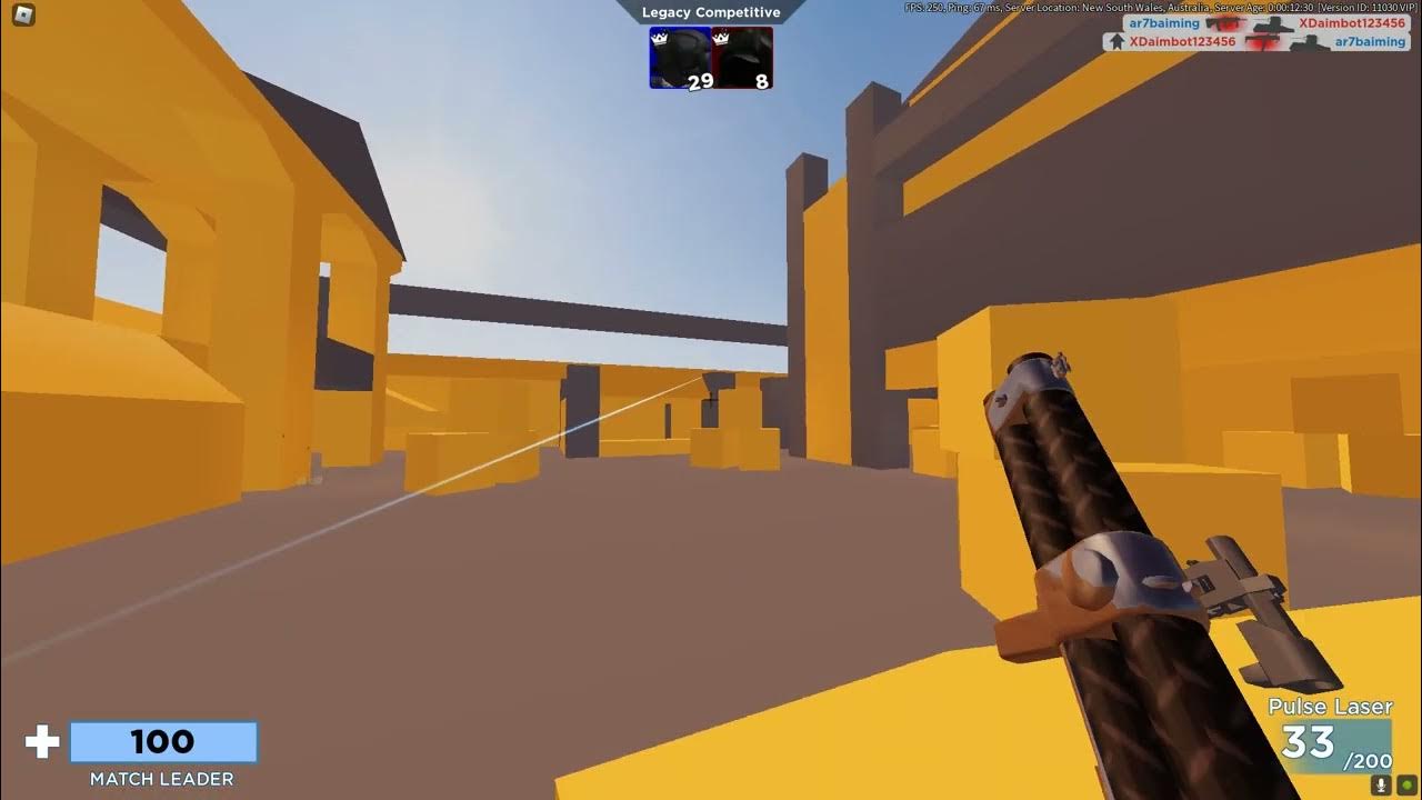 Pov your the most best roblox arsenal player in the universe totally