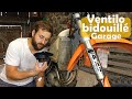 Atelier   un ventilo  larrache pour le ktm 400 exc  