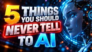5 things you should never share with AI!