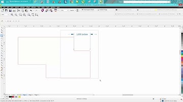 Corel Draw Tips & Tricks Parallel Dimension tool part 5