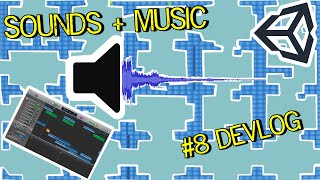 Making Sounds & Music for my Game | #8 Mape Devlog Indie Game Unity