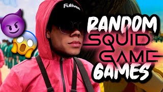 3 RANDOM SQUID GAME GAMES!!! (ft. HoYeon Jung)