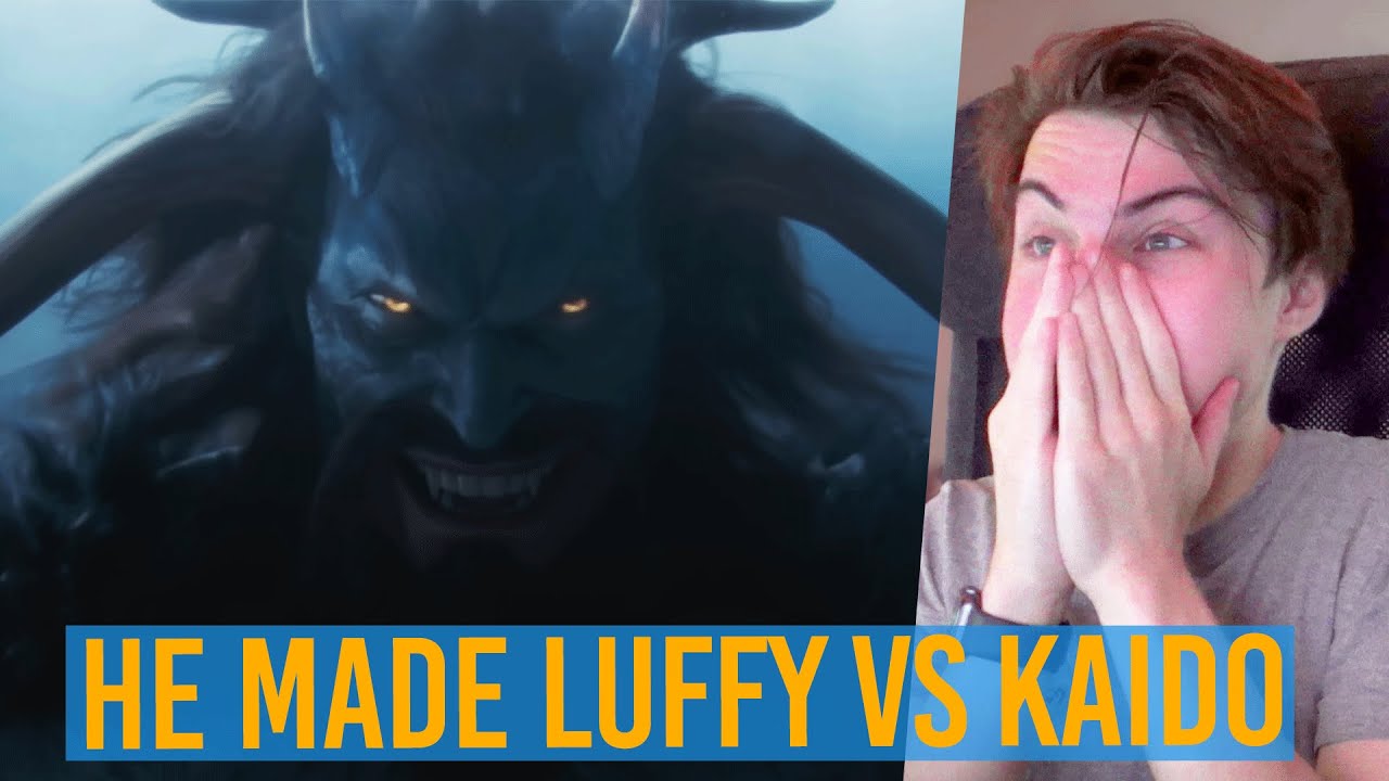 @JalexRosa Made LIVE ACTION Gear 5 Luffy VS Kaido  - Koroto Reacts