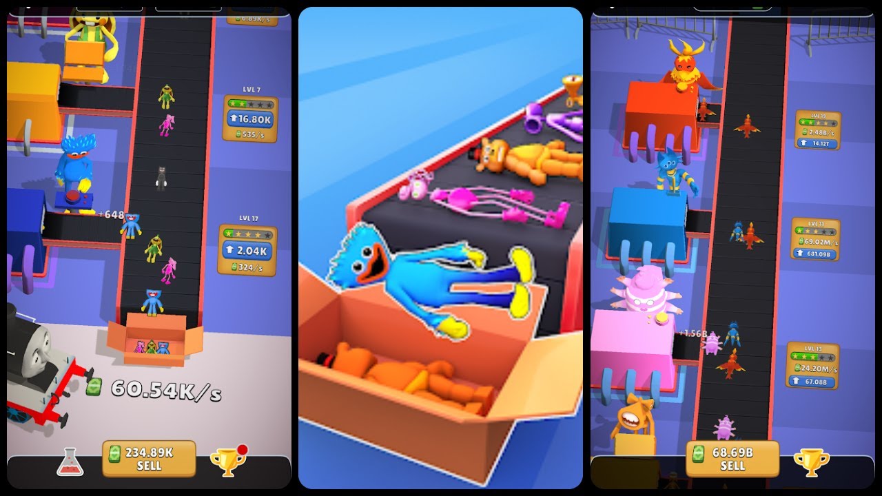 Idle Toy Factory Game Gameplay Android Mobile